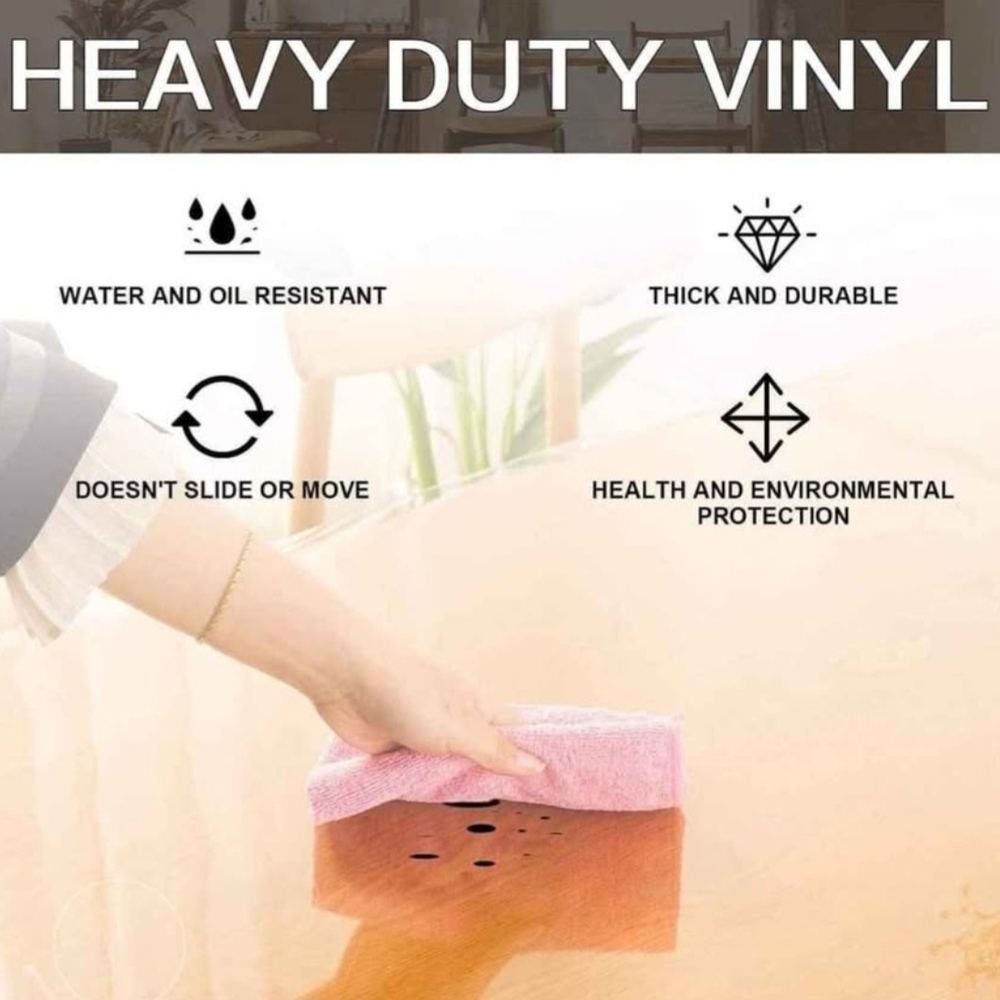 NEW‼️44"Clear Table Protector - Picture 7 of 7